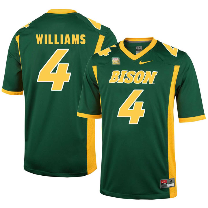 North Dakota State Bison 4 Dimitri Williams Green College Football Jersey Dzhi,We sell and wholesale North Dakota State Bison 4 Dimitri Williams Green College Football Jersey Dzhi on line form chian!